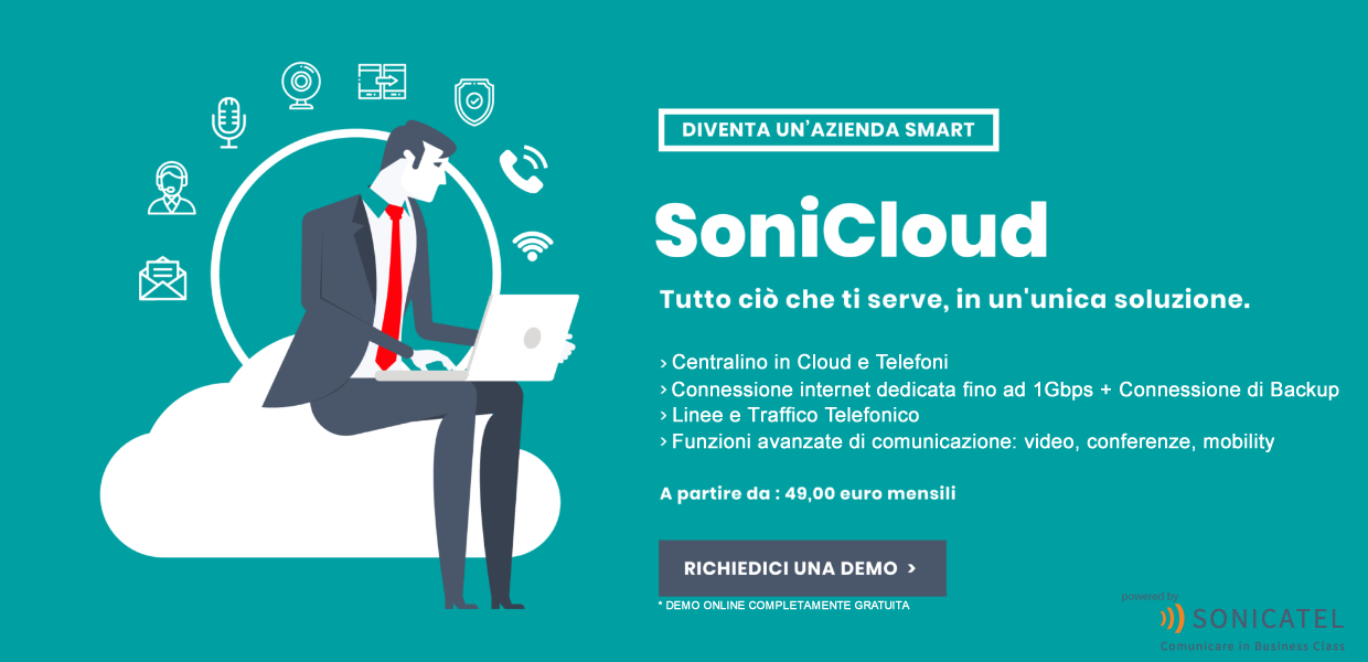 sonicloud centralino in cloud voip telefonia wlr costi centralino pescara abruzzo chieti